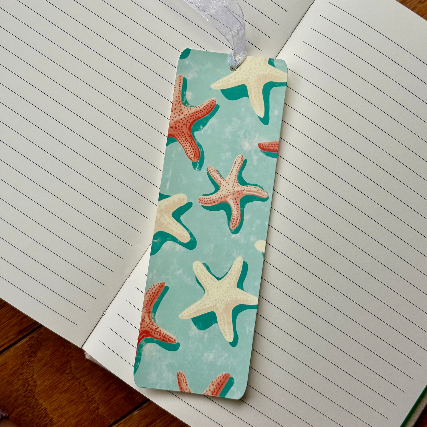 Swimming Starfish Bookmark