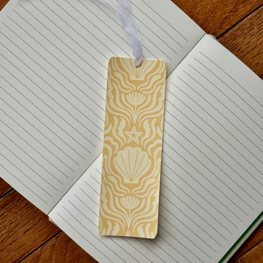 Abstract Seashell Bookmark