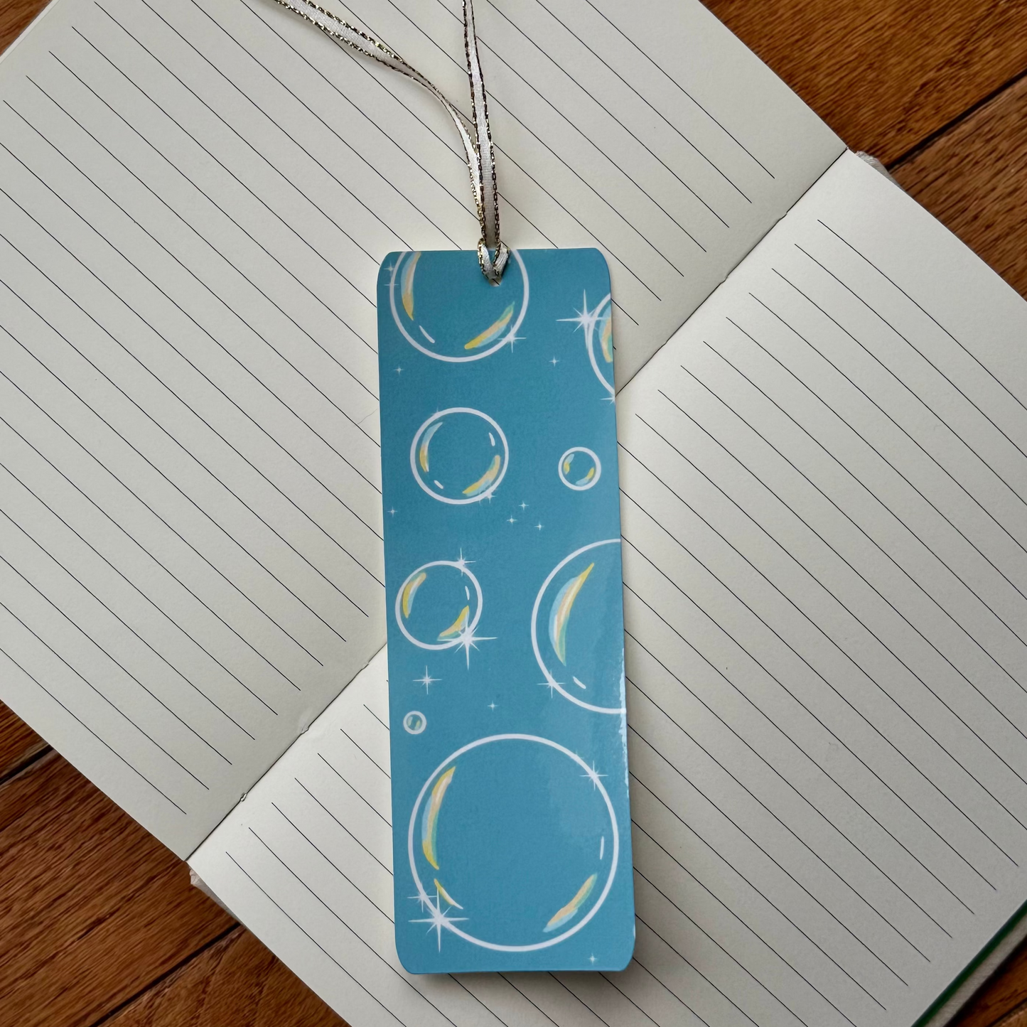 Floating Bubbles Bookmark